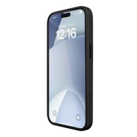 Woodcessories Bio Leather Case MagSafe für iPhone 15 Pro Max - Black