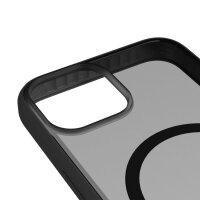 Woodcessories Clear Case MagSafe für iPhone 15 Plus - Black