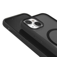 Woodcessories Clear Case MagSafe für iPhone 15 Plus - Black