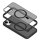 Woodcessories Clear Case MagSafe für iPhone 15 Plus - Black
