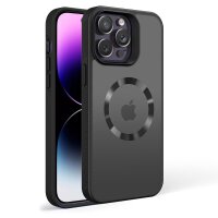 Funda Cyoo MagSafe para iPhone 15 Pro Max en negro
