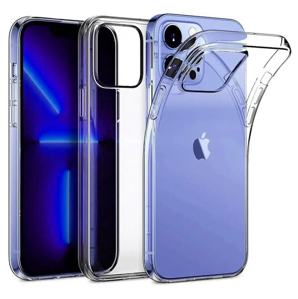 Cyoo Silikon Hülle für iPhone 15 Plus - transparent