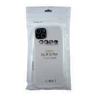 Cyoo Silikon Hülle für iPhone 15 Plus - transparent
