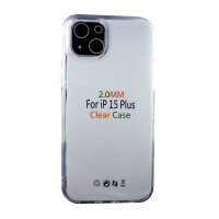 Cyoo Silikon Hülle für iPhone 15 Plus - transparent