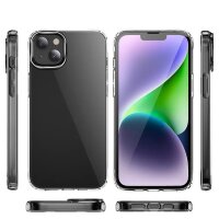 Cyoo Silikon Hülle für iPhone 15 Pro - transparent
