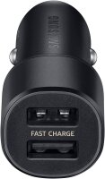 Samsung EP-L1100 KFZ-Ladegerät 2 x USB-A 15W in Schwarz