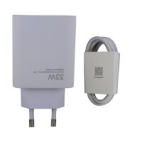 Xiaomi MDY-14-EL Ladegerät USB-A 33W + 3A USB-C Kabel