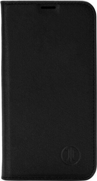 JT Berlin Echtleder BookCase Tegel Etui für Apple iPhone 15 Pro Max - Schwarz