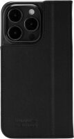 JT Berlin Echtleder BookCase Tegel Etui für Apple iPhone 15 Pro Max - Schwarz