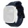 Nomad Rugged Strap Armband für Apple Watch 42/44/45/49mm (Connector Silber) - Schwarz