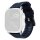 Nomad Rugged Strap Armband für Apple Watch 42/44/45/49mm (Connector Silber) - Atlantic Blue