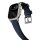 Nomad Rugged Strap Armband für Apple Watch 42/44/45/49mm (Connector Silber) - Atlantic Blue