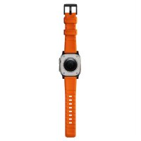 Nomad Rugged Strap für Watch 42/44/45/49mm (Connector Schwarz) - Ultra Orange