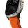 Nomad Rugged Strap für Watch 42/44/45/49mm (Connector Schwarz) - Ultra Orange