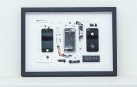 Xreart Zerlegtes iPhone im Bilderrahmen| Apple 4S| HKIP04S