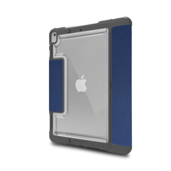 STM Dux Plus DUO Case für Apple iPad 10,2" (2021 - 2019) - midnight blau/transparent