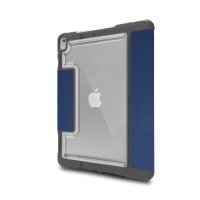 STM Dux Plus DUO Case für Apple iPad 10,2" (2021 - 2019) - midnight blau/transparent