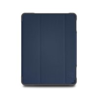 STM Dux Plus DUO Case für Apple iPad 10,2" (2021 - 2019) - midnight blau/transparent