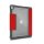STM Dux Plus DUO Case für Apple iPad 10,2" (2021 - 2019) - rot/transparent