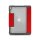 STM Dux Plus DUO Case für Apple iPad 10,2" (2021 - 2019) - rot/transparent