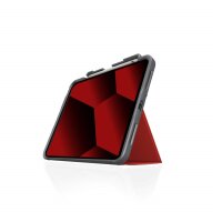 STM Dux Plus Case für Apple iPad 10,9" (2022) - rot/transparent