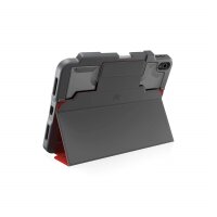 STM Dux Plus Case für Apple iPad 10,9" (2022) - rot/transparent