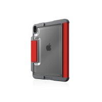 STM Dux Plus Case für Apple iPad 10,9" (2022) - rot/transparent