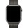 Decoded Milanaise Traction Strap Armband für Apple Watch 38/40/41mm in Schwarz