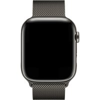 Decoded Milanaise Traction Strap Armband für Apple Watch 42/44/45/49mm in Schwarz