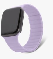Decoded Silicon Magnet Traction Strap LITE Armband für Watch 38/40/41mm - Lavender