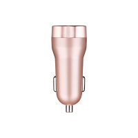 Artwizz CarPlug Double für Smartphones, Smartwatches and Tablets - Rosegold