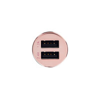 Artwizz CarPlug Double für Smartphones, Smartwatches and Tablets - Rosegold