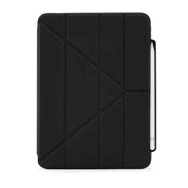Pipetto Origami No3 Pencil Case für iPad 10.9 (10th Gen) in Schwarz