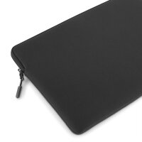 Pipetto Classic Fit Sleeve für MacBook 13/14 in Schwarz