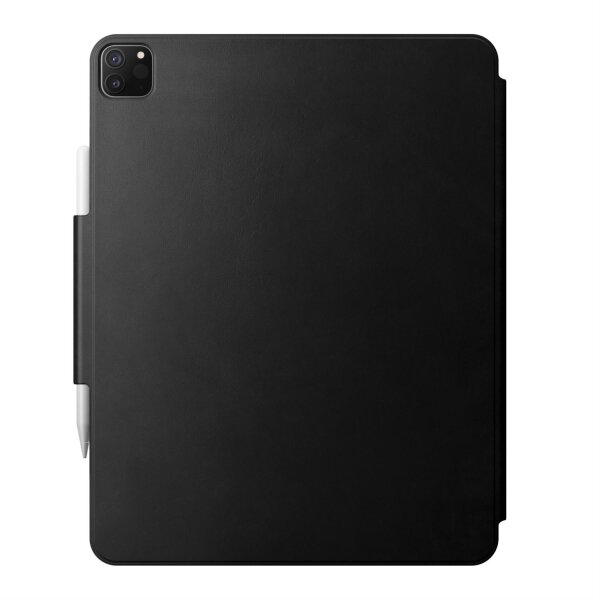 Nomad Modern Leather Folio Plus für iPad Pro 12.9  (6th Gen) - Schwarz