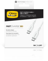 OtterBox Fast Charge Kabel USB-C auf USB-C 1m - Weiss