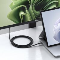 Satechi USB-C auf HDMI 2.1 8K Kabel - 2m - Grau/Schwarz
