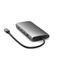 Satechi USB-C Multiport Adapter 8K mit Ethernet V3 - Space Gray