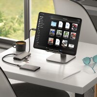 Satechi USB-C Multiport Adapter 8K mit Ethernet V3 - Space Gray