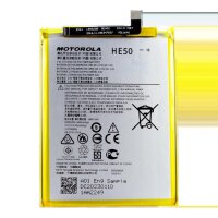 Motorola HE50 Original Akku mit 4850mAh für Moto E4...