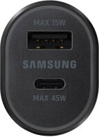Samsung EP-L5300 KFZ-Ladegerät 45W USB-C/-A + USB-C Kabel