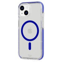 Tech21 EvoCrystal Case MagSafe für Apple iPhone 15 in Blau