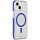 Tech21 EvoCrystal Case MagSafe für Apple iPhone 15 in Blau