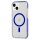 Tech21 EvoCrystal Case MagSafe für Apple iPhone 15 in Blau