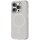 Tech21 EvoCrystal Case MagSafe für Apple iPhone 15 Pro - White Titanium (Transparent/Weiss)