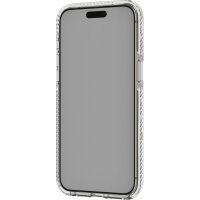 Tech21 EvoCrystal Case MagSafe für Apple iPhone 15 Pro Max - White Titanium (Transparent/Weiss)