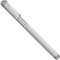 Tech21 EvoCrystal Case MagSafe für Apple iPhone 15 Pro Max - White Titanium (Transparent/Weiss)
