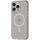 Tech21 EvoCrystal Case MagSafe für Apple iPhone 15 Pro Max - White Titanium (Transparent/Weiss)