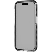 Tech21 EvoCrystal Custodia MagSafe per Apple iPhone 15 Pro - Nero Titanio