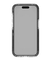 Tech21 EvoCrystal Custodia MagSafe per Apple iPhone 15 Pro - Nero Titanio